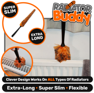 Long Radiator Dusting Brush